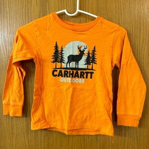 Carhart Boys’ Long Sleeve Shirt 4T